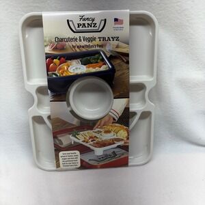 New Fancy Panz Charcuterie & Veggie Trayz - Perfect!
